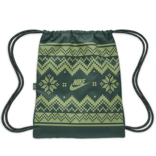 Worek Plecak Nike Drawstrng-Fair Isle FZ7287-338 zielony Nike