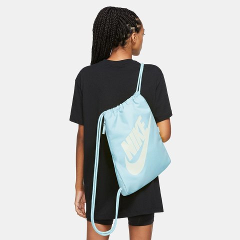 Worek Plecak Nike Heritage Drawstring Bag DC4245-476 niebieski Nike Worek Plecak Nike Heritage Drawstring Bag DC4245-476 niebieski Nike
