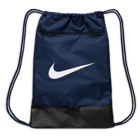Worek na buty i odzież Nike Brasilia DM3978-410 granatowy Nike Worek na buty i odzież Nike Brasilia DM3978-410 granatowy Nike
