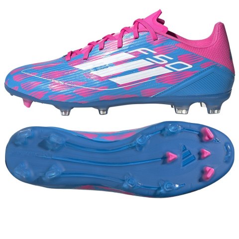 Buty adidas F50 League FG/MG IE0603 niebieski 46 Adidas