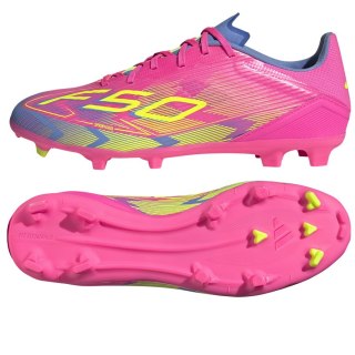 Buty adidas F50 League FG/MG IE1291 różowy 45 1/3 Adidas