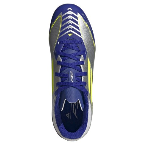 Buty adidas F50 League Messi FG/MG Jr FG Jr IH0924 srebrny 37 1/3 Adidas Buty adidas F50 League Messi FG/MG Jr FG Jr IH0924 srebrny 37 1/3 Adidas
