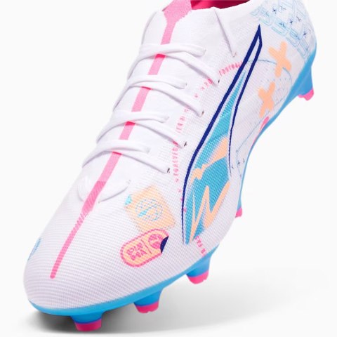 Buty Puma Ultra 5 Match Vol.Up FG/MG 108064-01 biały 44 1/2 Puma Buty Puma Ultra 5 Match Vol.Up FG/MG 108064-01 biały 44 1/2 Puma