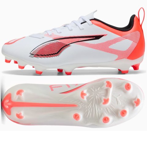 Buty Puma Ultra 5 Play Jr FG/AG 108170-01 biały 37 Puma