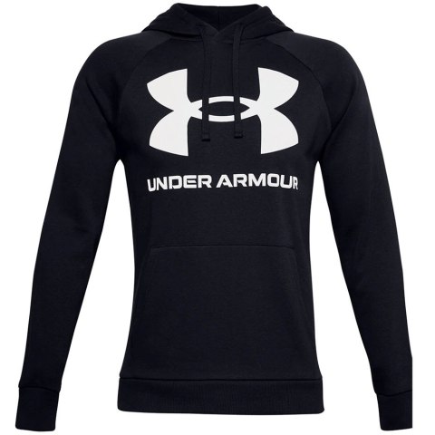 Bluza męska Under Armour Rival Fleece Big Logo HD czarna 1357093 001 Under Armour Bluza męska Under Armour Rival Fleece Big Logo HD czarna 1357093 001 Under Armour