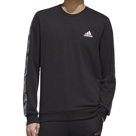 Bluza męska adidas Essentials Tape Sweatshirt czarna GD5448 Adidas Bluza męska adidas Essentials Tape Sweatshirt czarna GD5448 Adidas