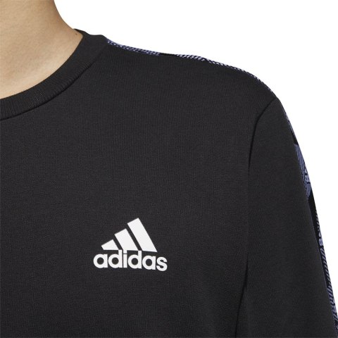 Bluza męska adidas Essentials Tape Sweatshirt czarna GD5448 Adidas Bluza męska adidas Essentials Tape Sweatshirt czarna GD5448 Adidas