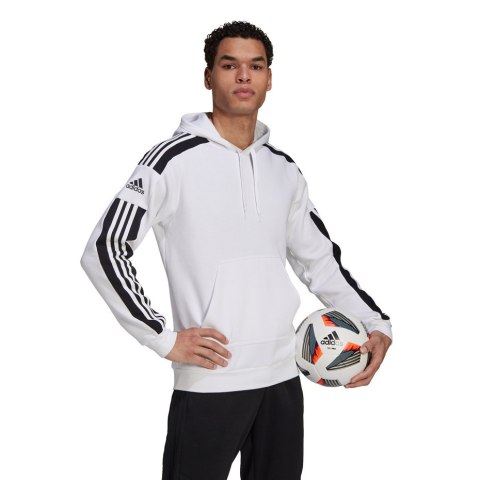 Bluza męska adidas Squadra 21 Sweat Hoody biała GT6637 Adidas teamwear Bluza męska adidas Squadra 21 Sweat Hoody biała GT6637 Adidas teamwear