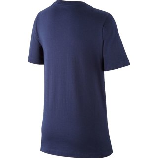 Koszulka dla dzieci Nike Tee Swoosh For Life granatowa CT2632 451 Nike