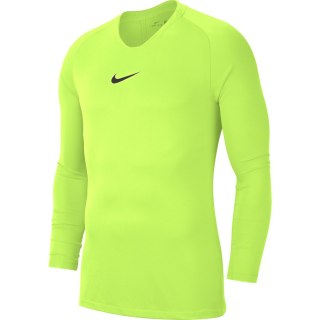 Koszulka męska Nike Dry Park First Layer JSY LS limonkowa AV2609 702 Nike Team