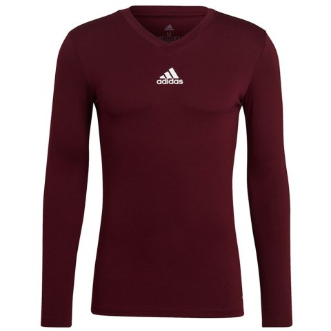 Koszulka męska adidas Team Base Tee bordowa GN7503 Adidas teamwear Koszulka męska adidas Team Base Tee bordowa GN7503 Adidas teamwear