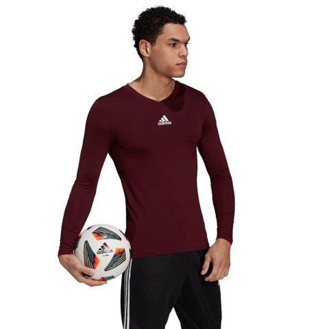 Koszulka męska adidas Team Base Tee bordowa GN7503 Adidas teamwear Koszulka męska adidas Team Base Tee bordowa GN7503 Adidas teamwear