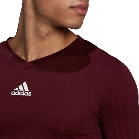 Koszulka męska adidas Team Base Tee bordowa GN7503 Adidas teamwear Koszulka męska adidas Team Base Tee bordowa GN7503 Adidas teamwear