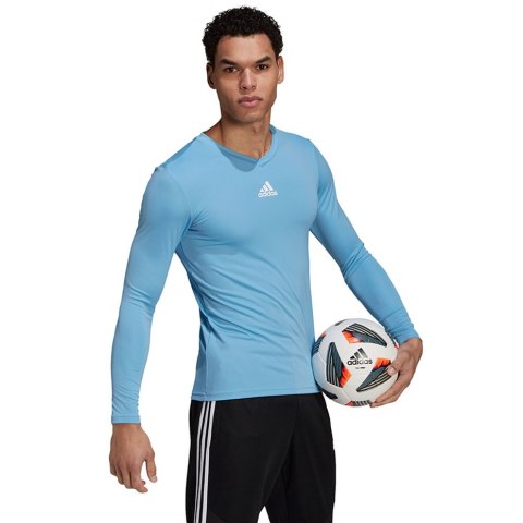 Koszulka męska adidas Team Base Tee jasnoniebieska GN7507 Adidas teamwear Koszulka męska adidas Team Base Tee jasnoniebieska GN7507 Adidas teamwear