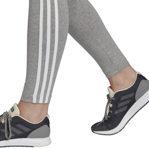 Legginsy damskie adidas Essentials 3 Stripes Tight jasnoszare FQ4123 Adidas Legginsy damskie adidas Essentials 3 Stripes Tight jasnoszare FQ4123 Adidas
