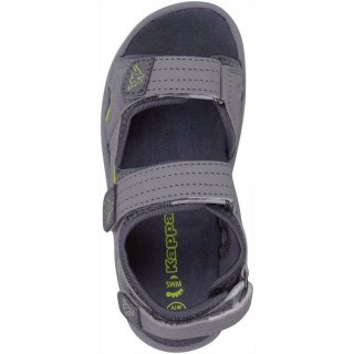 Sandały dla dzieci Kappa Early II K Footwear Kids szaro-limonkowe 260373K 1633 Kappa