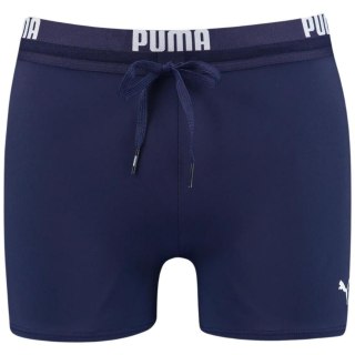Spodenki kąpielowe męskie Puma Swim Men Logo Swim Trunk granatowe 907657 01 Puma