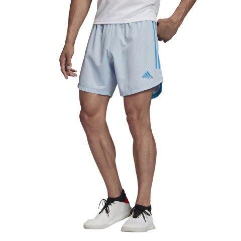 Spodenki męskie adidas Condivo 20 PB Short jasnoniebieskie FI4219 Adidas teamwear Spodenki męskie adidas Condivo 20 PB Short jasnoniebieskie FI4219 Adidas teamwear