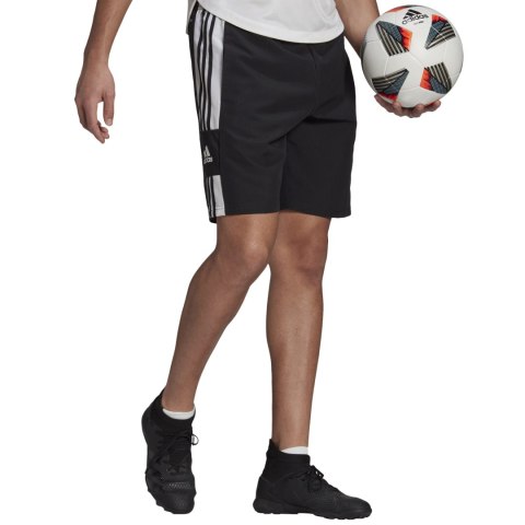 Spodenki męskie adidas Squadra 21 Downntime Woven czarne GK9557 Adidas teamwear Spodenki męskie adidas Squadra 21 Downntime Woven czarne GK9557 Adidas teamwear