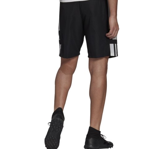 Spodenki męskie adidas Squadra 21 Downntime Woven czarne GK9557 Adidas teamwear Spodenki męskie adidas Squadra 21 Downntime Woven czarne GK9557 Adidas teamwear
