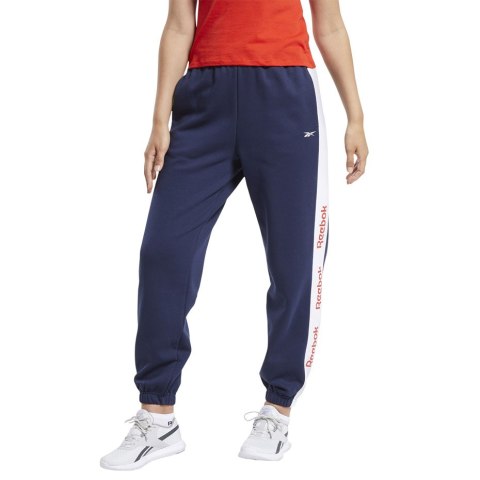 Spodnie damskie Reebok Te Linear Logo granatowe FU2252 Reebok