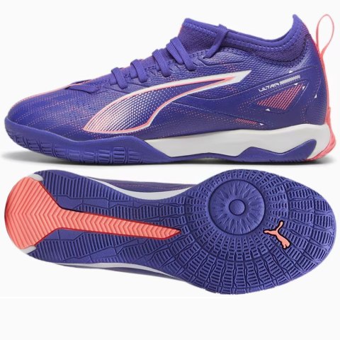 Buty Puma Ultra 5 Match IT+ Mid Jr 108099-01 niebieski 37 Puma