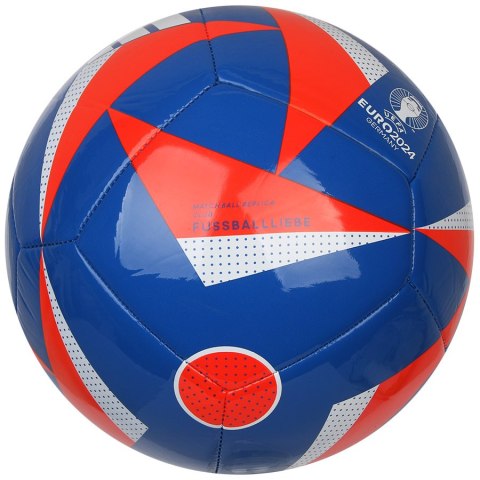 Piłka adidas Euro24 Club Fussballliebe IN9373 niebieski 5 Adidas Piłka adidas Euro24 Club Fussballliebe IN9373 niebieski 5 Adidas