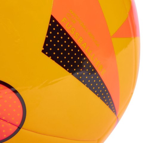 Piłka adidas Euro24 Club Fussballliebe IP1615 pomarańczowy 5 Adidas Piłka adidas Euro24 Club Fussballliebe IP1615 pomarańczowy 5 Adidas