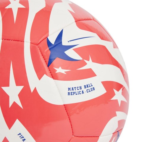 Piłka adidas FCWC Club JD3821 biały 5 Adidas Piłka adidas FCWC Club JD3821 biały 5 Adidas