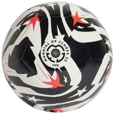Piłka adidas FCWC Club JD3822 biały 5 Adidas Piłka adidas FCWC Club JD3822 biały 5 Adidas