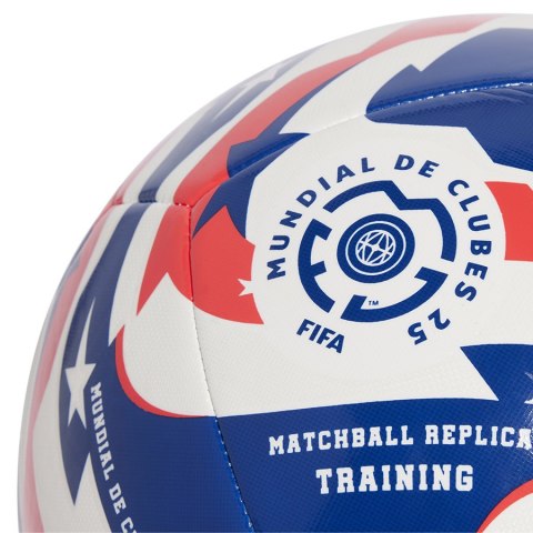Piłka adidas FCWC Training JD3826 biały 4 Adidas Piłka adidas FCWC Training JD3826 biały 4 Adidas
