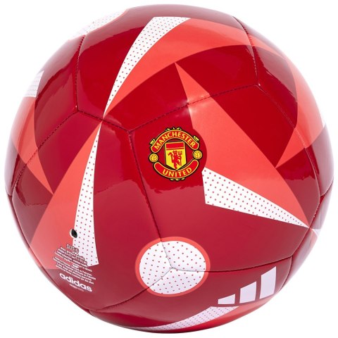 Piłka adidas Manchester United Club Home IX4023 czerwony 5 Adidas