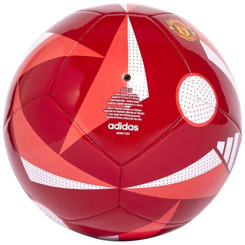 Piłka adidas Manchester United Club Home IX4023 czerwony 5 Adidas