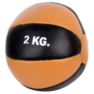Piłka lekarska 2 kg brązowy Maxwel