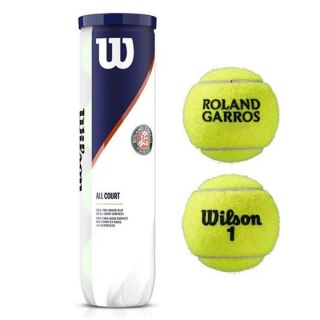 Piłka tenisowa Wilson Roland Garos All Court 4 żółty Wilson