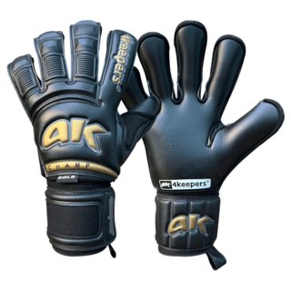 Rękawice 4keepers Champ Gold Black VI RF2G Junior S906497 czarny 6 4keepers