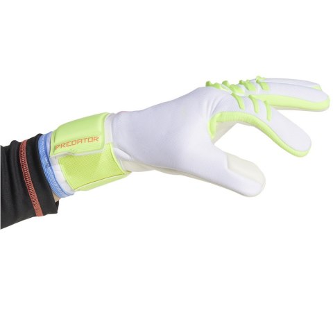 Rękawice adidas Predator GL LGE JH3820 biały 9,5 Adidas Rękawice adidas Predator GL LGE JH3820 biały 9,5 Adidas