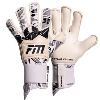 Rękawice FM Invictus X PRO WHITE BLACK S974877 biały 10 Football Masters