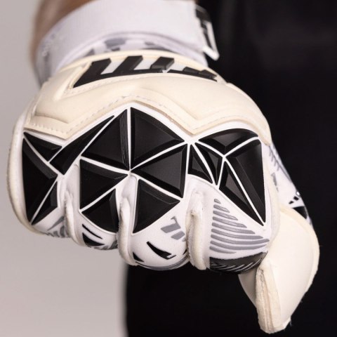 Rękawice FM Invictus X PRO WHITE BLACK S974877 biały 9 Football Masters Rękawice FM Invictus X PRO WHITE BLACK S974877 biały 9 Football Masters