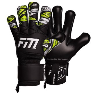 Rękawice FM Invictus X Training GREEN S953197 czarny 6 Football Masters