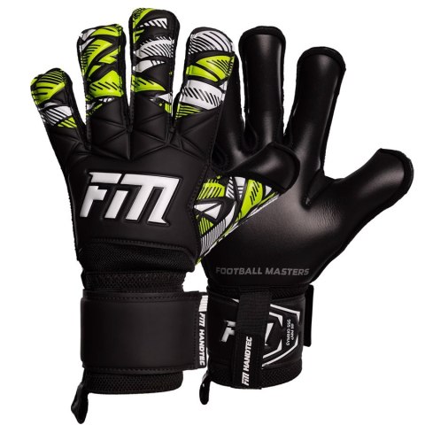 Rękawice FM Invictus X Training GREEN S953197 czarny 6 Football Masters Rękawice FM Invictus X Training GREEN S953197 czarny 6 Football Masters