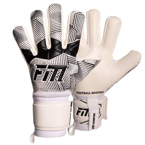 Rękawice FM Varis X WHITE BLACK S974893 biały 9 Football Masters