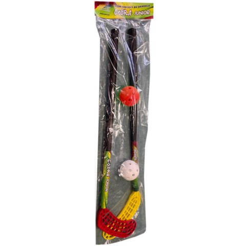 Zestaw do unihokeja Azetx Cobra Junior 2 kije+2 piłki bez owijki 62cm AZETX Zestaw do unihokeja Azetx Cobra Junior 2 kije+2 piłki bez owijki 62cm AZETX