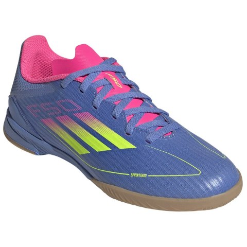 Buty adidas F50 League Jr IN IE3749 niebieski 37 1/3 Adidas Buty adidas F50 League Jr IN IE3749 niebieski 37 1/3 Adidas