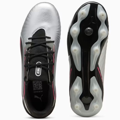 Buty Puma KING Match Jr FG/AG 108320-02 szary 38 1/2 Puma