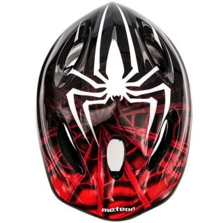 Kask Meteor MV5-2 Spider S 48-52 cm czarno-czerwony 23222 Meteor