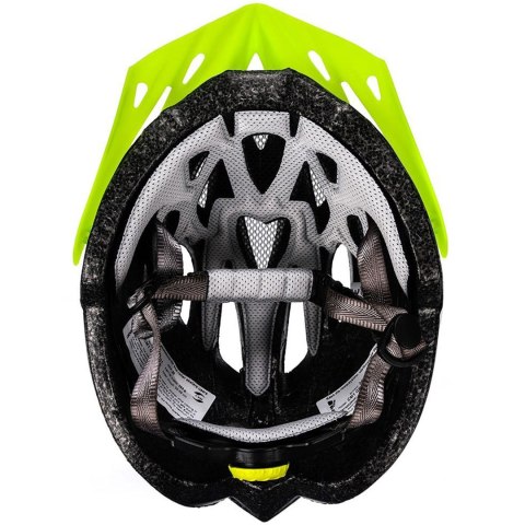 Kask rowerowy Meteor Gruver M 55-58 cm biało-zielony 24801 Meteor