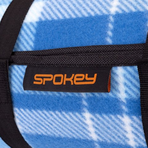 Koc piknikowy Spokey 130x150 cm Picnic Moor niebieski 925069 Spokey