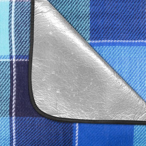 Koc piknikowy Spokey Picnic Flannel niebieski 150x180cm 839636 Spokey