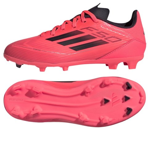 Buty adidas F50 League Jr FG/MG IF1377 czerwony 33 Adidas Buty adidas F50 League Jr FG/MG IF1377 czerwony 33 Adidas